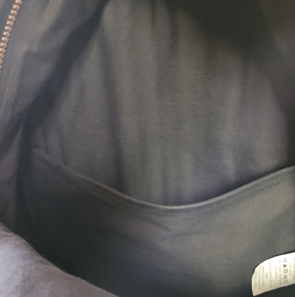 Black and Multicolor Patterned Backpack - Picture 3 of 4